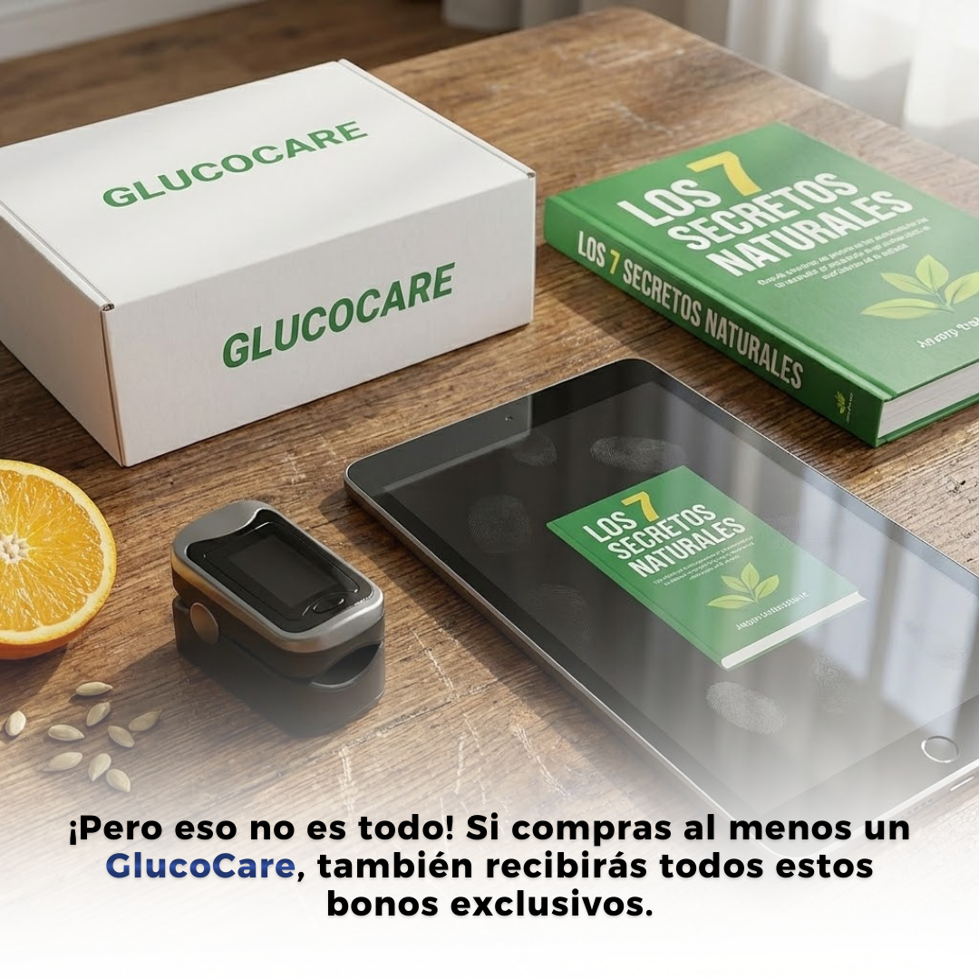 GlucoCare™ 3 en 1 - Medidor de Glucosa Sin Dolor + Colesterol + Presión Arterial + ENVÍO GRATIS
