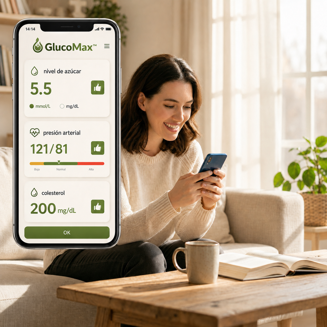 GlucoMax™ 3 en 1 - Medidor de Glucosa Sin Dolor + Colesterol + Presión Arterial + Oxígeno + ENVÍO GRATIS