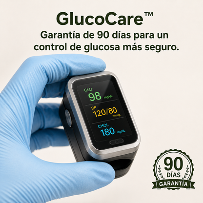 GlucoCare™ 3 en 1 - Medidor de Glucosa Sin Dolor + Colesterol + Presión Arterial + Oxígeno + ENVÍO GRATIS