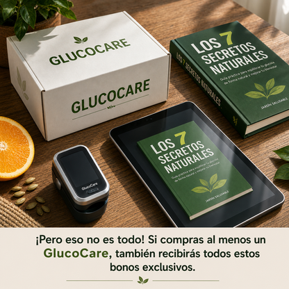 GlucoCare™ 3 en 1 - Medidor de Glucosa Sin Dolor + Colesterol + Presión Arterial + Oxígeno + ENVÍO GRATIS