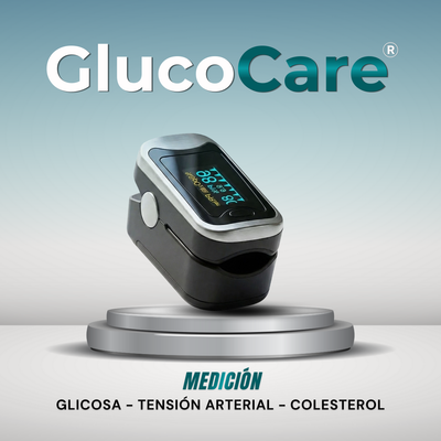 GlucoCare™ 3 en 1 - Medidor de Glucosa Sin Dolor + Colesterol + Presión Arterial + ENVÍO GRATIS