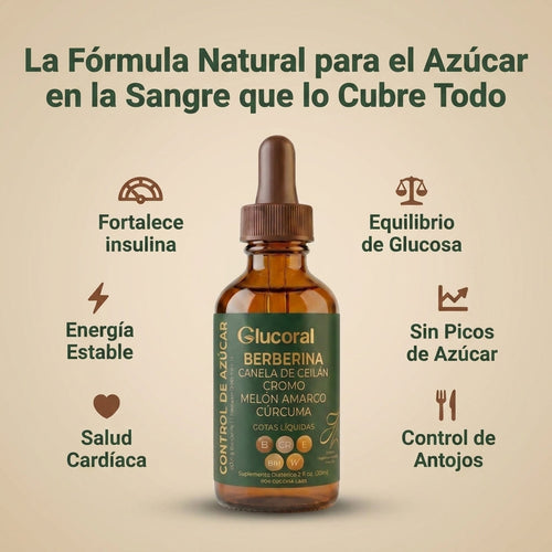 Glucoral® | Control diario de glucosa y bienestar completo